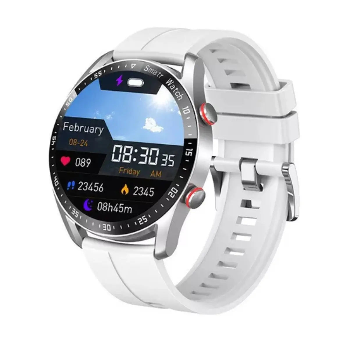VIGORIX™ | Slimme Militaire AI Horloge met 24U Gezondheid Volging | 1 x gratis armband