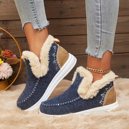 ÉLEVA™ | Bottes d'Hiver pour Femmes avec Doublure en Peluche
