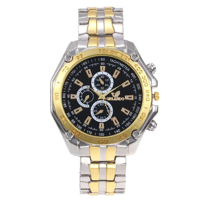 Klassiek heren quartz horlog