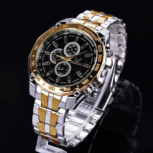 Klassiek heren quartz horlog