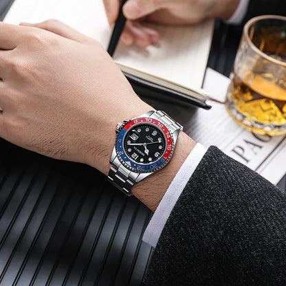 Heren Luxe Quartz Horloge