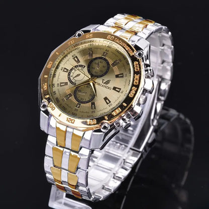Klassiek heren quartz horlog