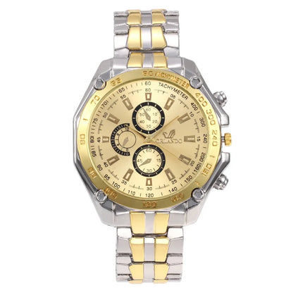 Klassiek heren quartz horlog