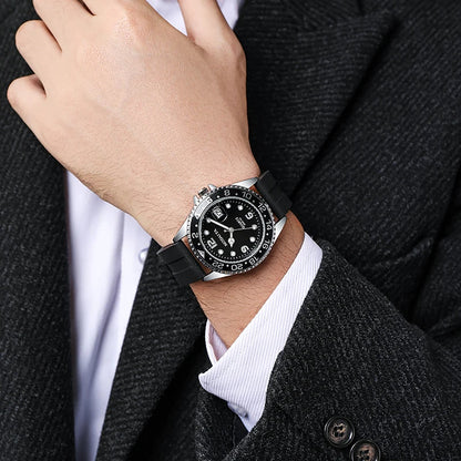 Heren Luxe Quartz Horloge