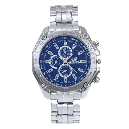 Klassiek heren quartz horlog