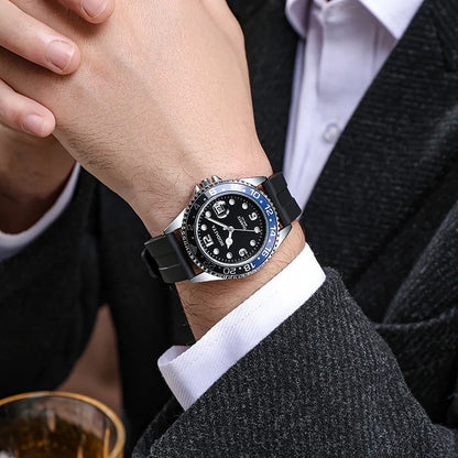 Heren Luxe Quartz Horloge