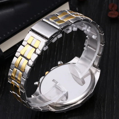 Klassiek heren quartz horlog