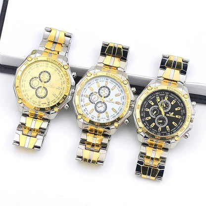 Klassiek heren quartz horlog
